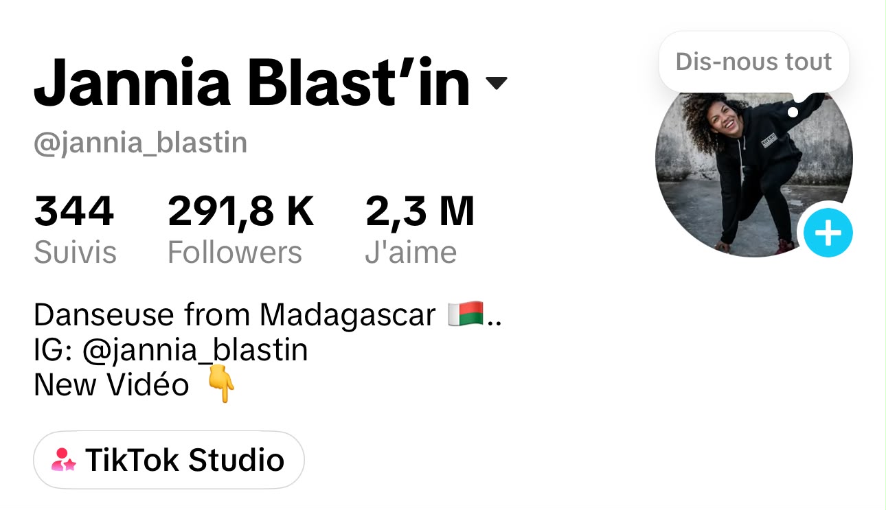 TikTok Jannia Blast’in